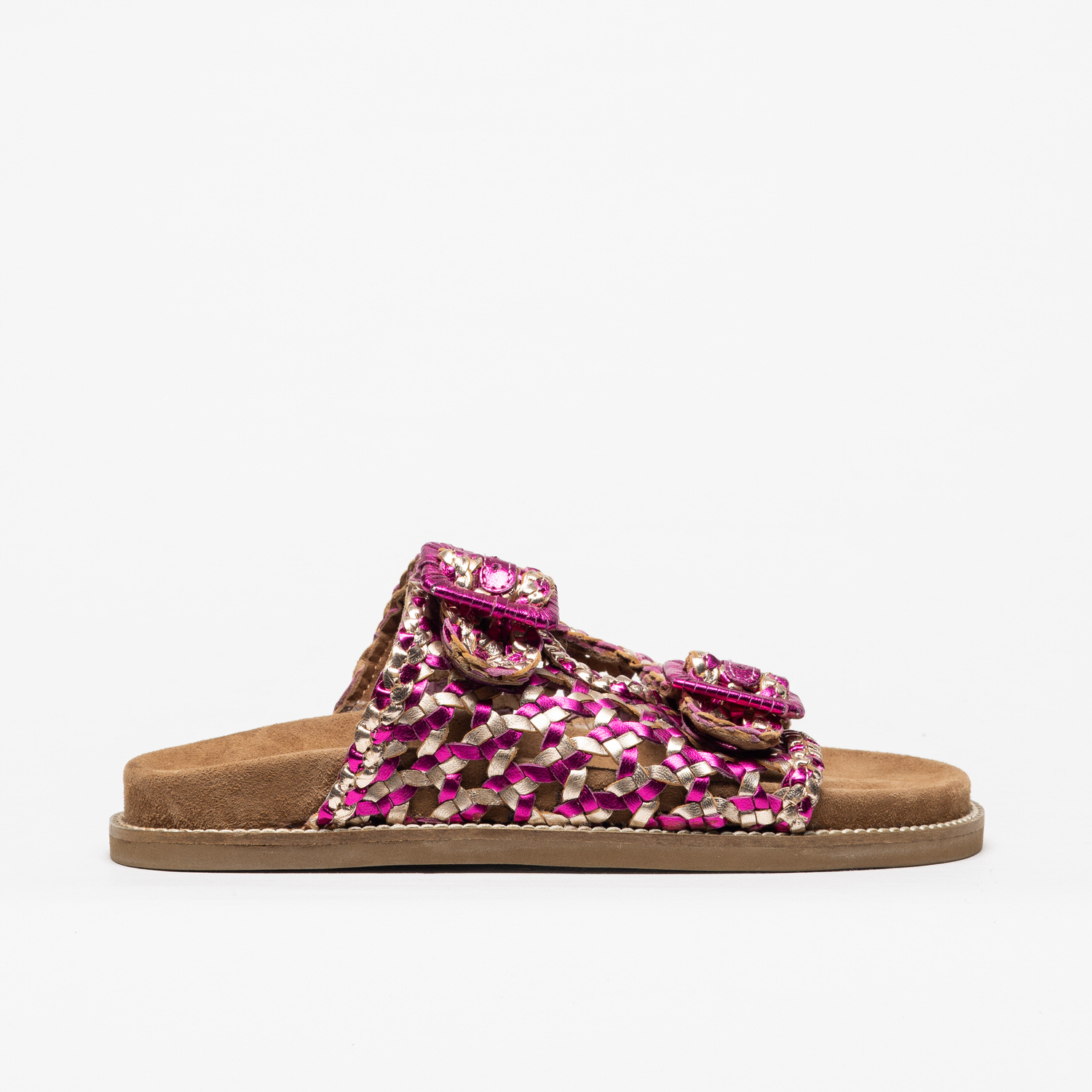 Sandália ABF-97 3950K-Fusby Fuxia Multi