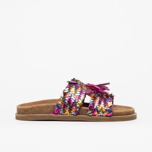 Chinelo ABF-97 3953K-Fusby Fuxia Multi