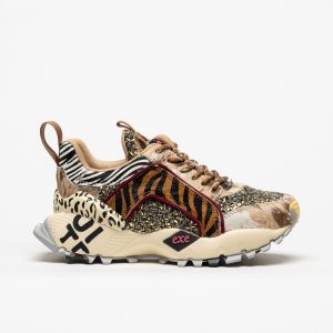 Sapatilha Exé 134-210 Beige Zebra