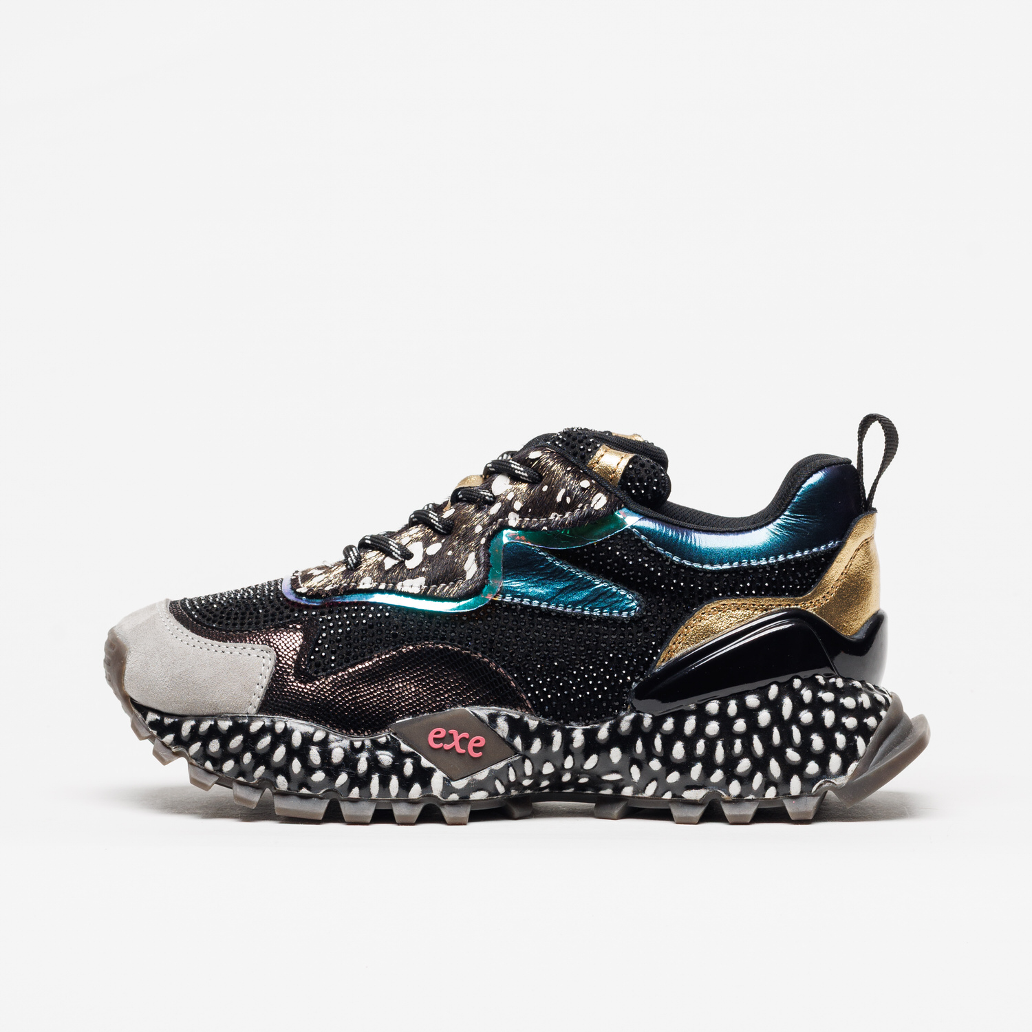 Sapatilha Exé 928-15 Black Grey
