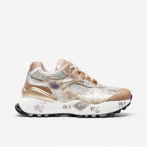 Sapatilha Exé D190608-22 Beige Gold