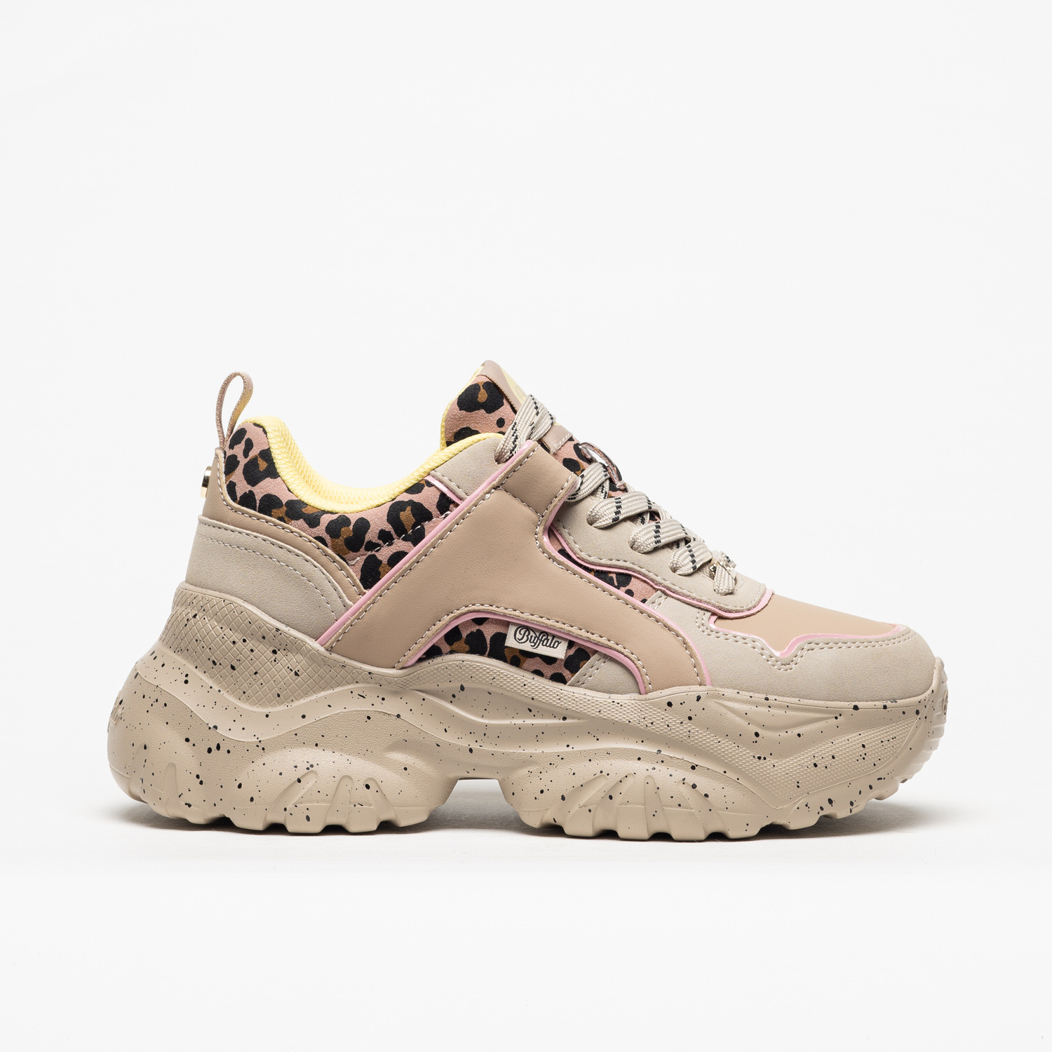 Sapatilha Buffalo Bliss Beige Pink