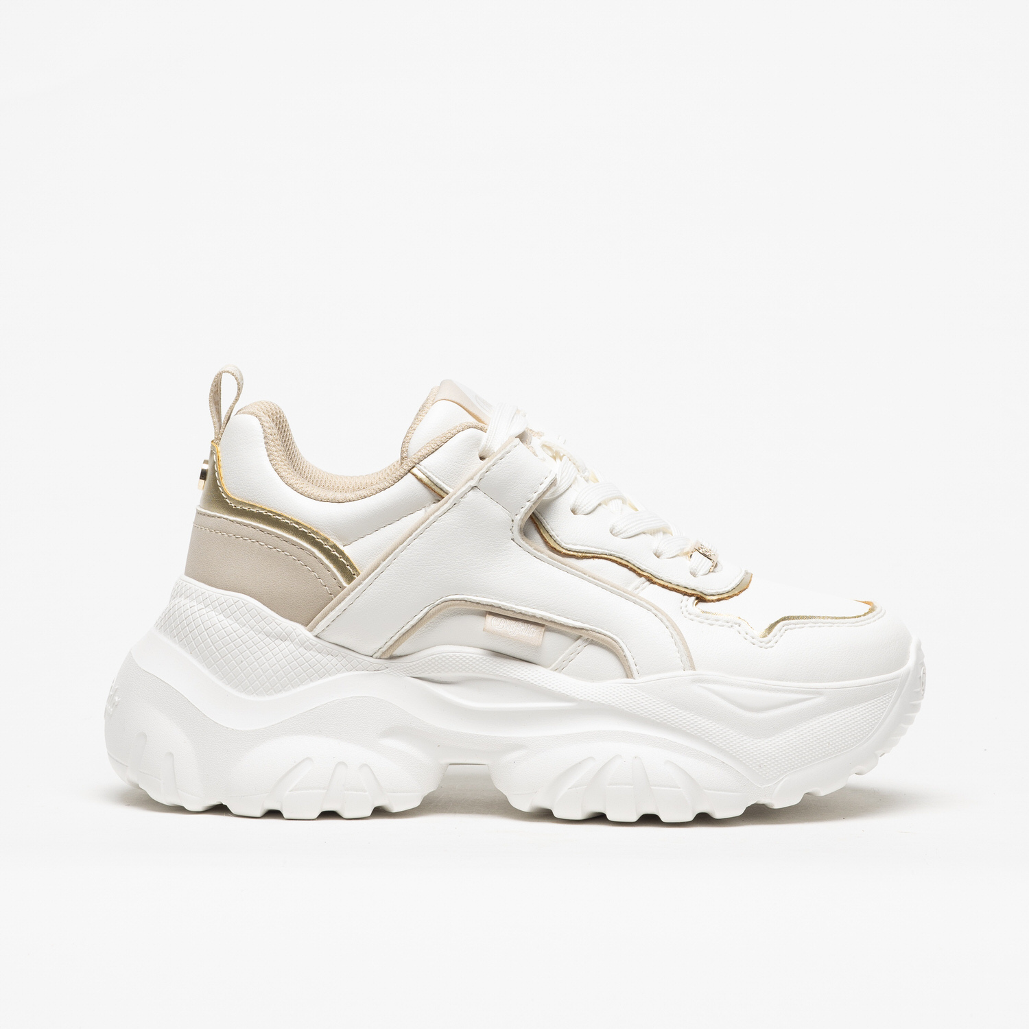 Sapatilha Buffalo Bliss Gold White