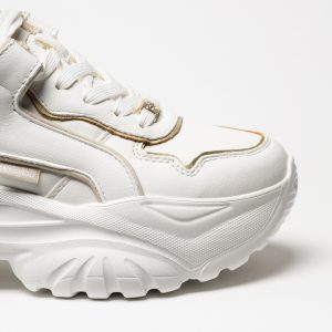Sapatilha Buffalo Bliss Gold White - Image 6