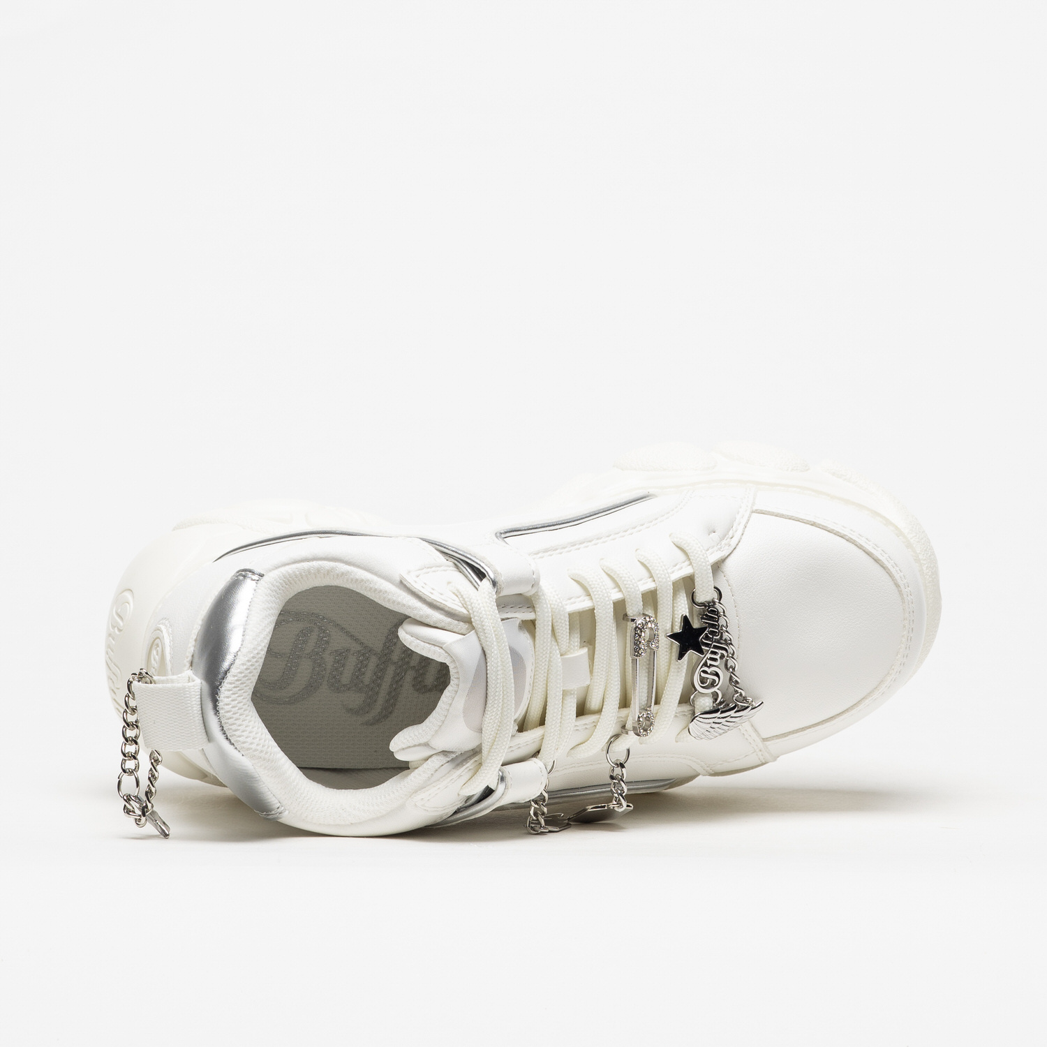 Sapatilha Buffalo Cld Corin Charms White - Image 4