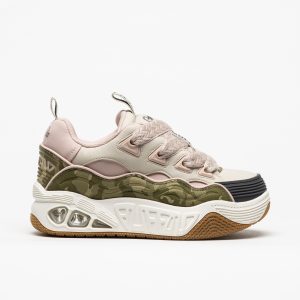 Sapatilha Buffalo Hero Skate Khaki Cream