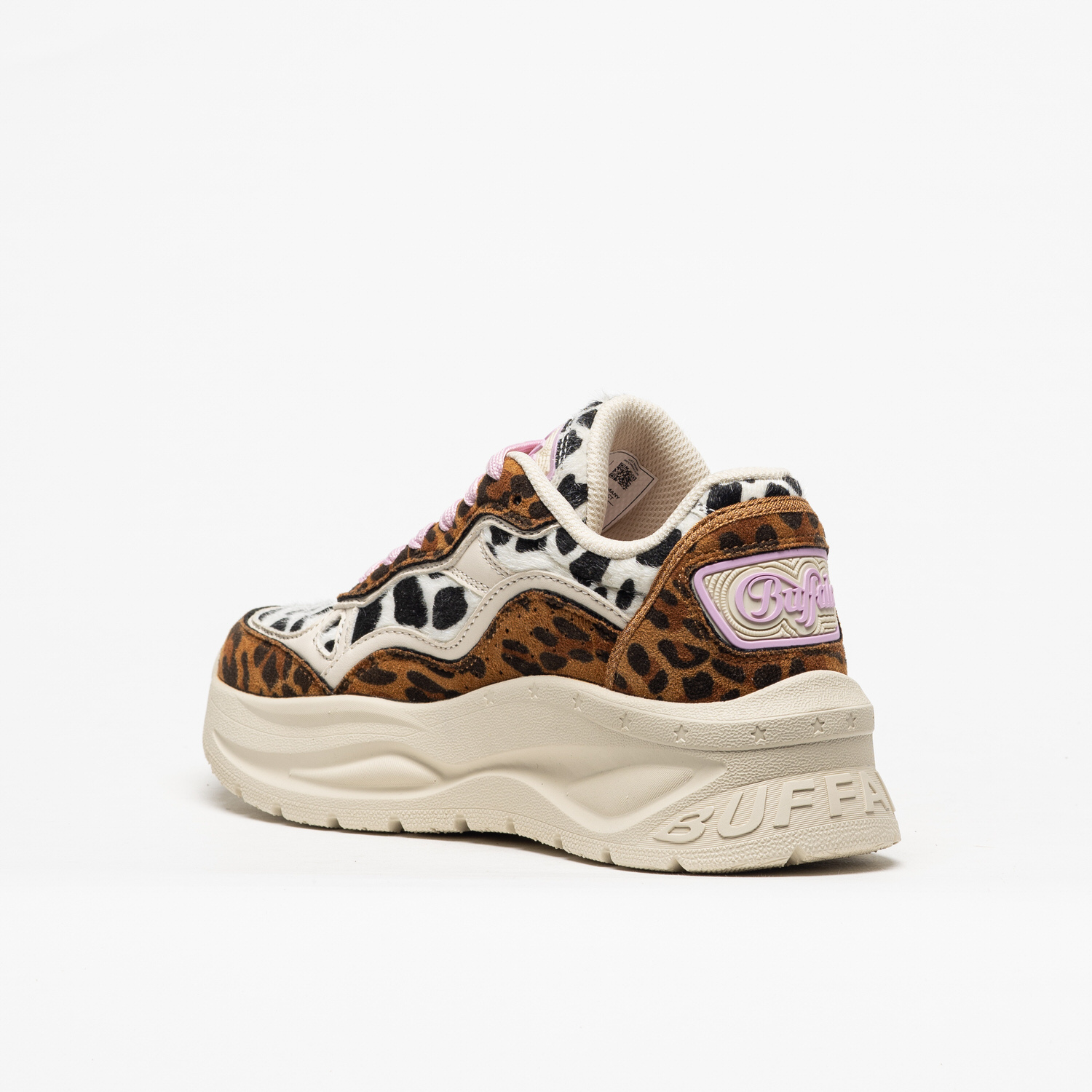 Sapatilha Buffalo Sprint Beige Rose - Image 3