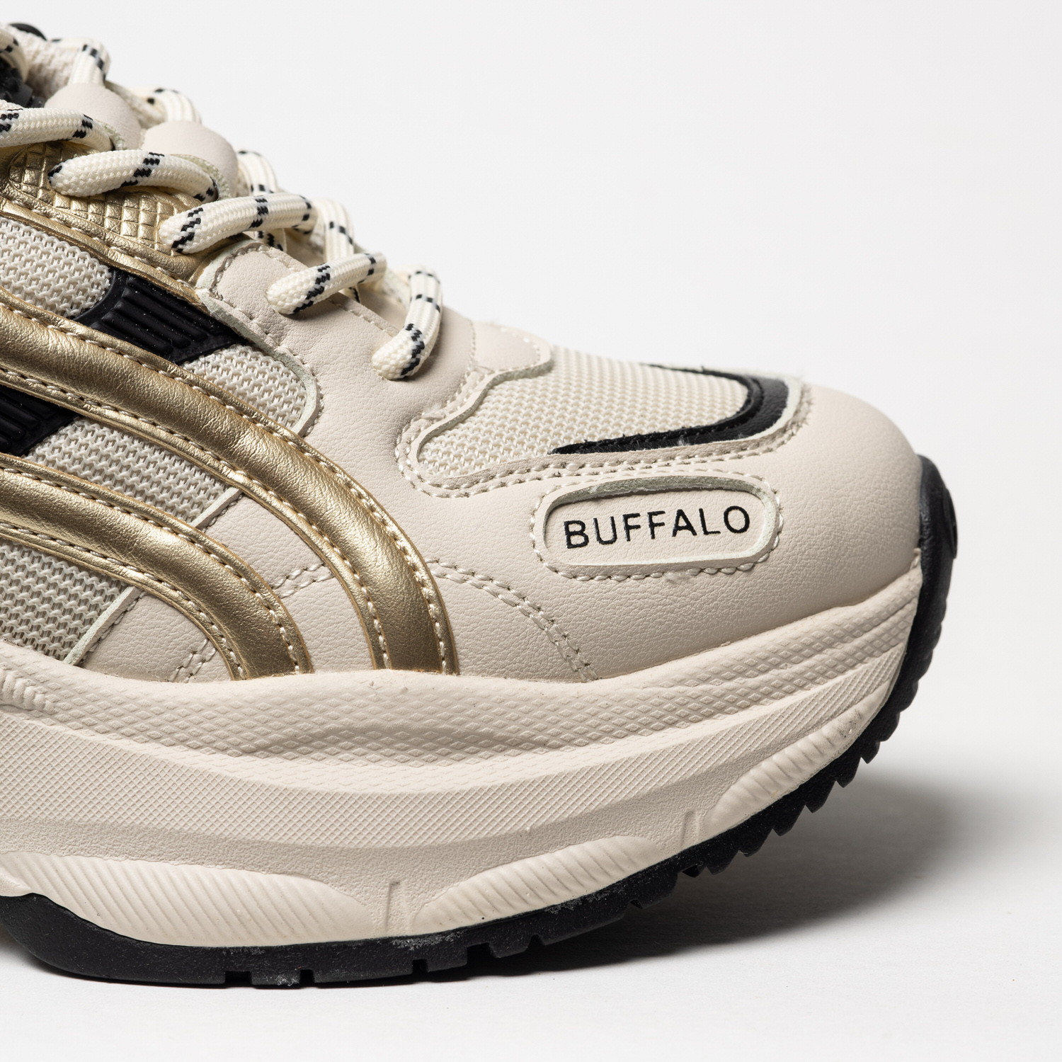 Sapatilha Buffalo Valencia One Cream Gold - Image 6