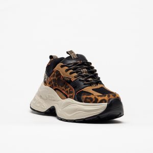 Alternative view of Sapatilha Buffalo Yuno Beige Black