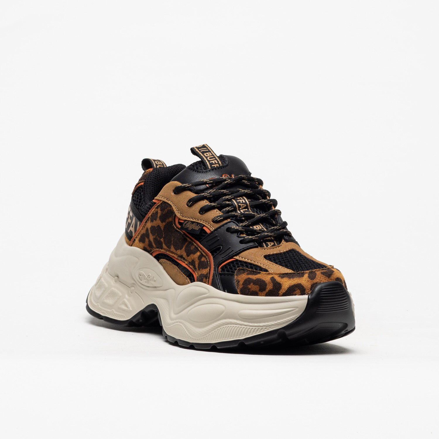 Sapatilha Buffalo Yuno Beige Black - Image 2
