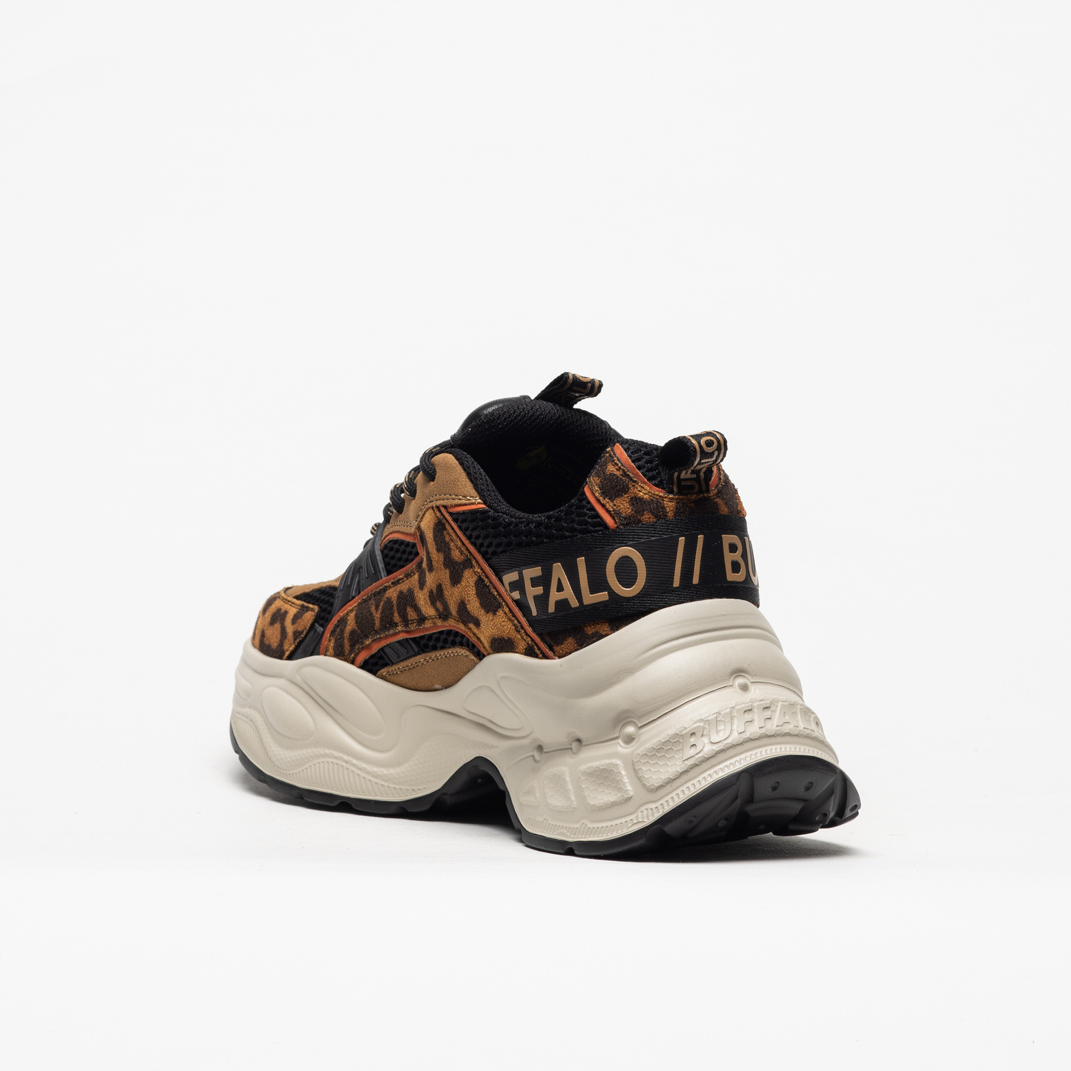 Sapatilha Buffalo Yuno Beige Black - Image 3