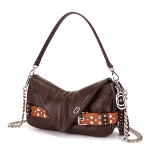 Alternative view of Mala La Carrie Backdoor Shoulder Brown