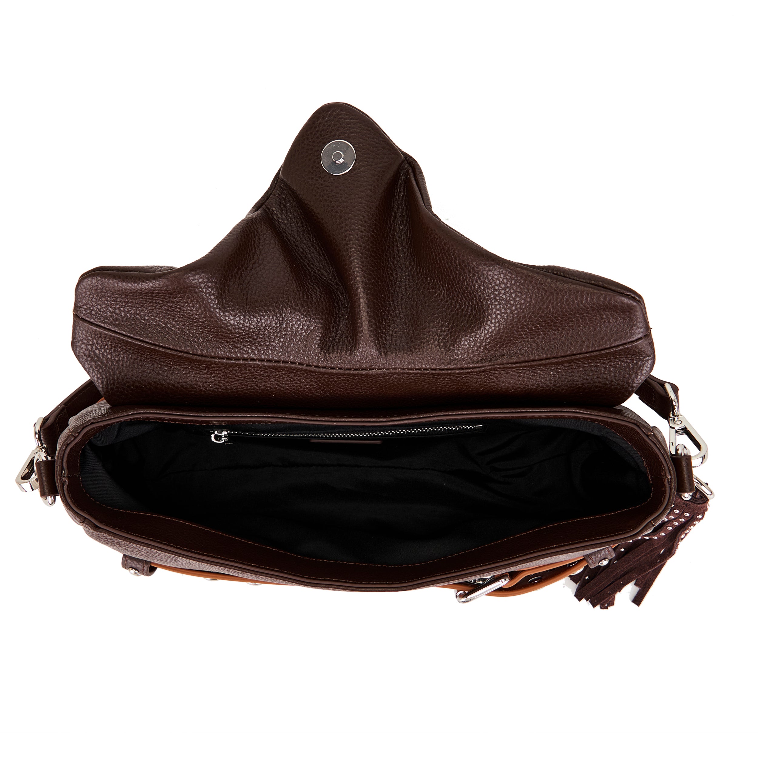 Mala La Carrie Backdoor Shoulder Brown - Image 5