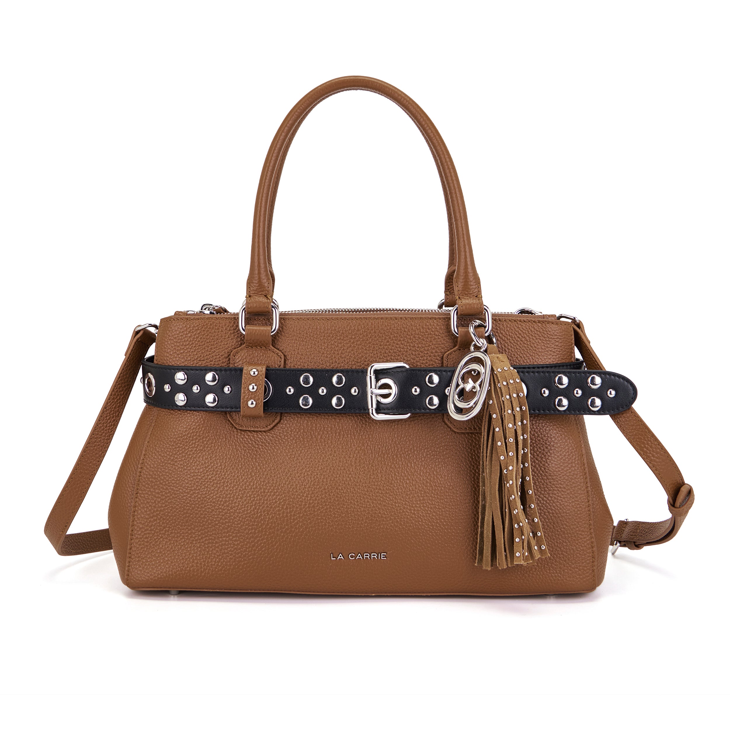 Mala La Carrie Backdoor Handbag Cuoio