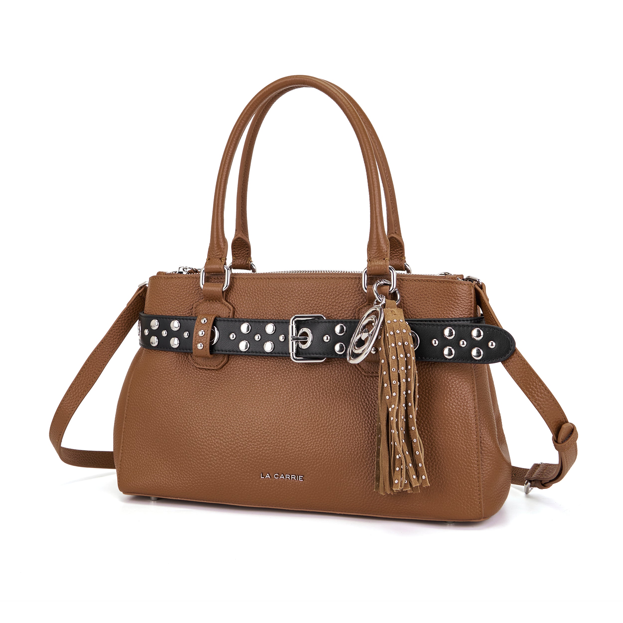 Mala La Carrie Backdoor Handbag Cuoio - Image 2