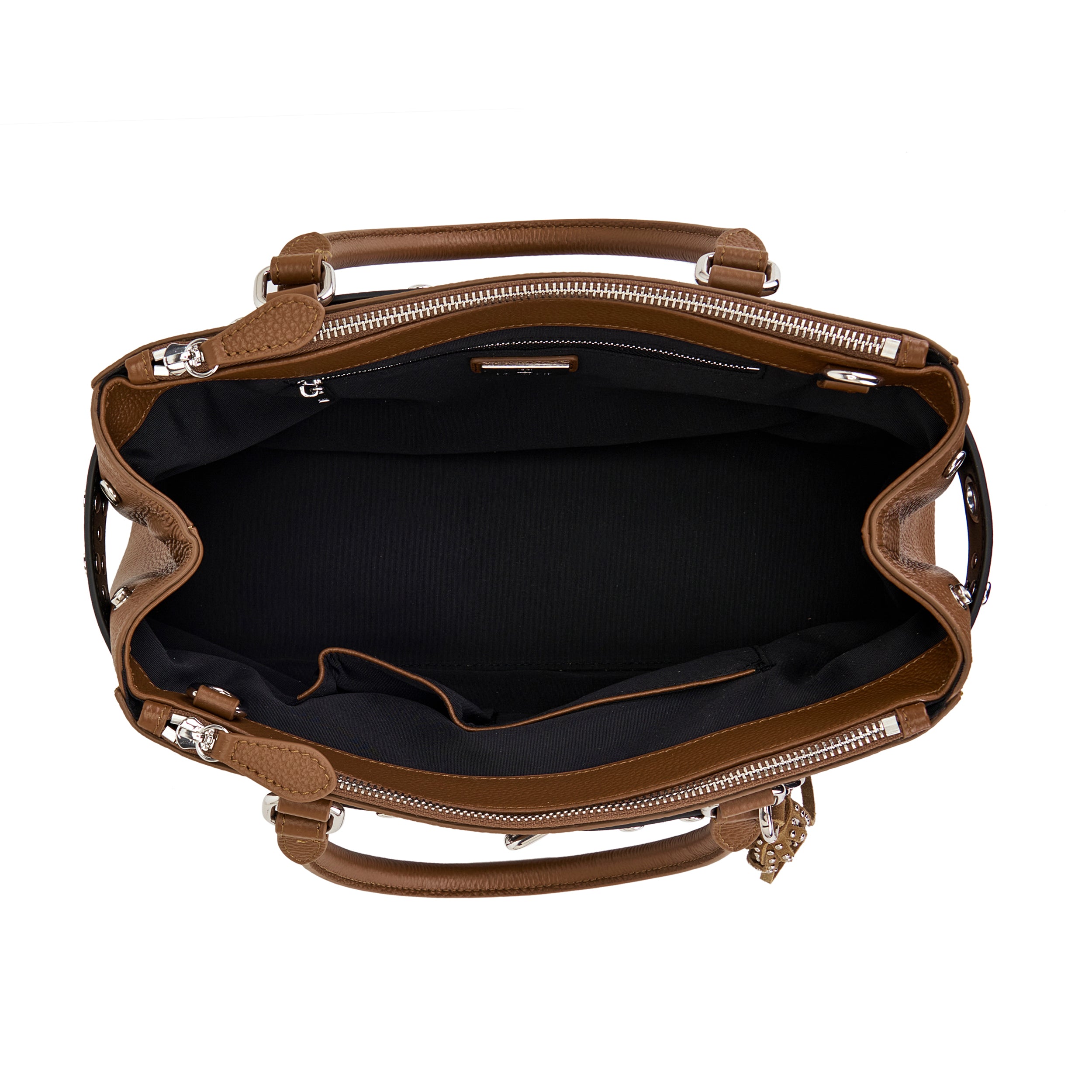 Mala La Carrie Backdoor Handbag Cuoio - Image 5