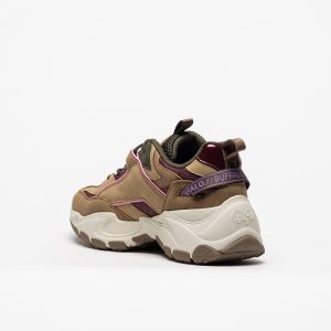 Sapatilha Buffalo Pyra One Beige Red - Image 3