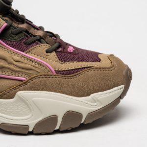 Sapatilha Buffalo Pyra One Beige Red - Image 6