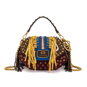 Mala La Carrie Jungle Multi Burgundy