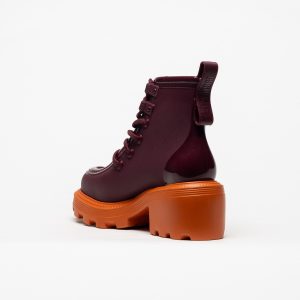 Bota Melissa Track Burgundy Orange - Image 3