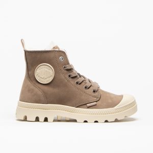 Bota Palladium Pampa Hi Zip Brown