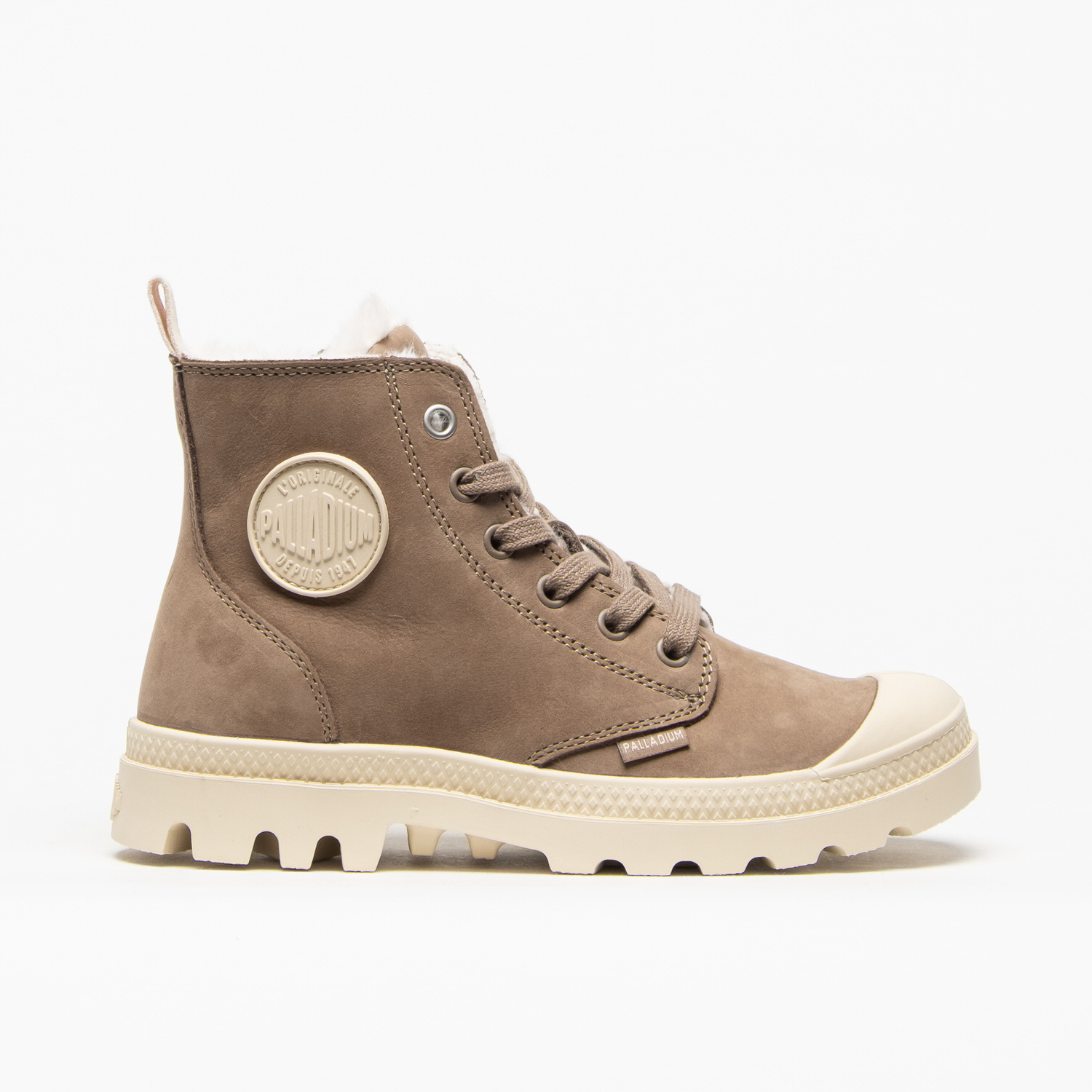 Bota Palladium Pampa Hi Zip Brown