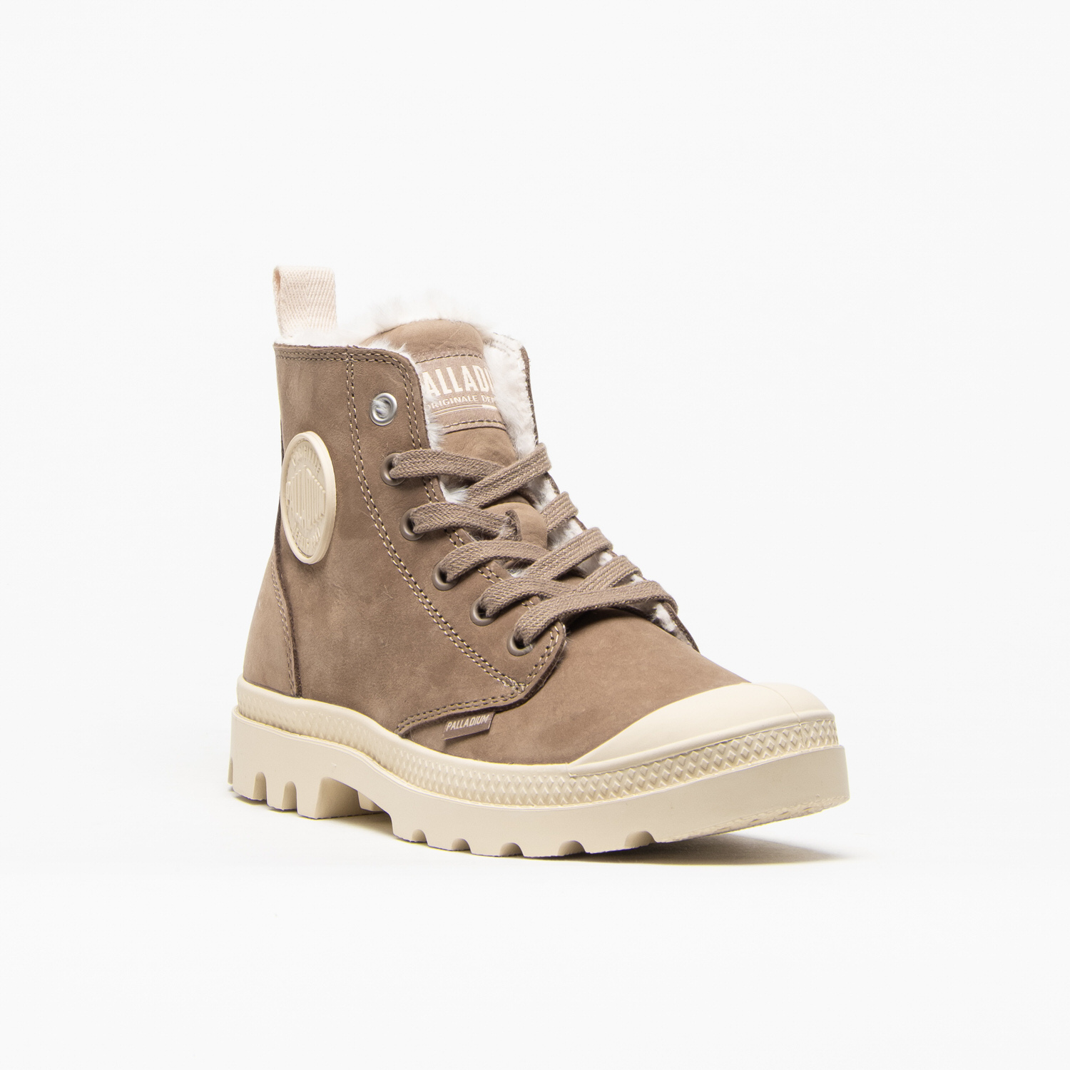 Bota Palladium Pampa Hi Zip Brown - Image 2