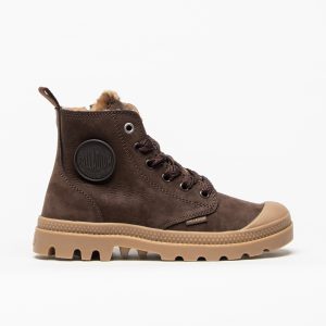 Bota Palladium Pampa Hi Zip Wild Dark Cocoa
