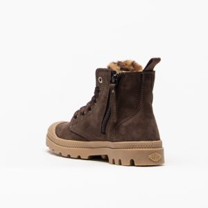 Bota Palladium Pampa Hi Zip Wild Dark Cocoa - Image 3