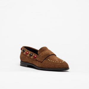 Alternative view of Sapato Pedro Miralles 24085 Velour Tabaco