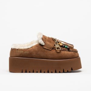 Mule Replay Melrose Tassels Camel
