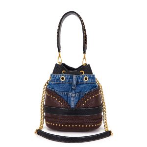 Mala La Carrie Bagghy Bucket Dark Brown - Image 3