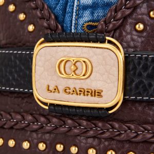 Mala La Carrie Bagghy Bucket Dark Brown - Image 4
