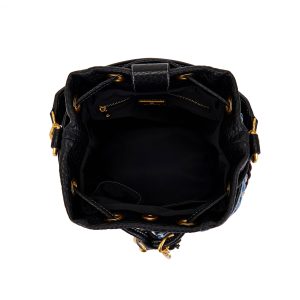 Mala La Carrie Bagghy Bucket Dark Brown - Image 5