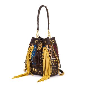 Alternative view of Mala La Carrie Jungle Bucket Burgundy