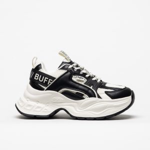 Sapatilha Buffalo Yuno Black White