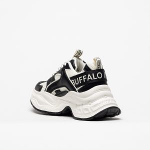 Sapatilha Buffalo Yuno Black White - Image 3